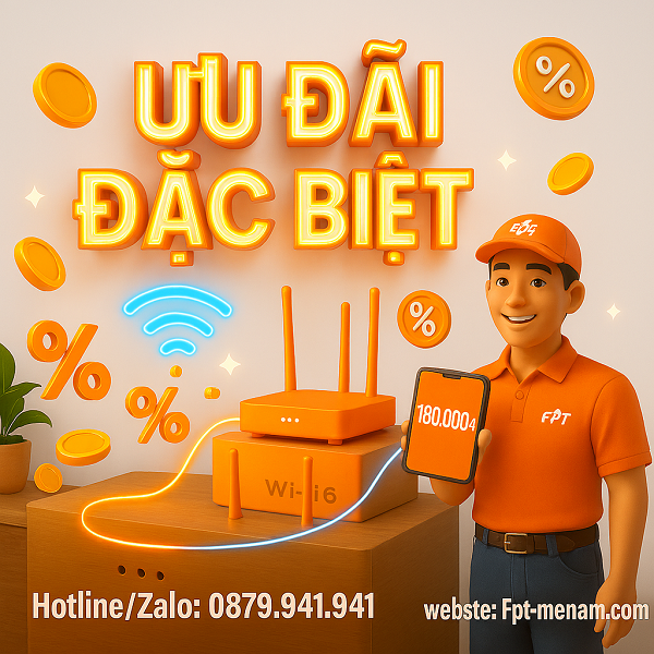 FPT Giồng Riềng: Phí Gói Ưu Đãi Cực Sốc – Lắp Mạng Không Lo Về Giá