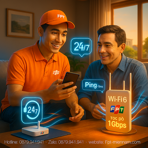 FPT Hồng Ngự – Dịch vụ hỗ trợ & chăm sóc khách hàng tận tâm số 1