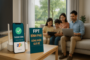 FPT Phường Bình Phú – Giải Pháp WiFi FPT Tốc Độ Cao Cho Gia Đình
