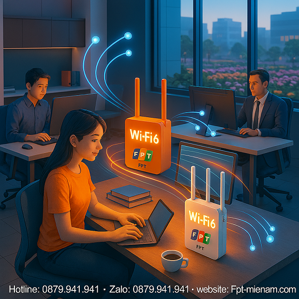 FPT Sa Đéc – Giải pháp Wifi tối ưu cho văn phòng và doanh nghiệp