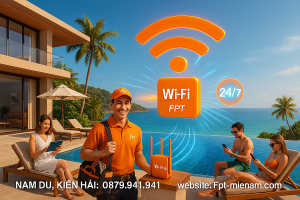 Gói Internet FPT Cho Khách Sạn Tại Kiên Hải: Nâng Tầm Trải Nghiệm Du Lịch