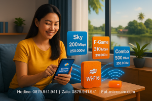 Hướng dẫn đăng ký FPT Thanh Bình nhanh: Có mạng dùng ngay trong 24h