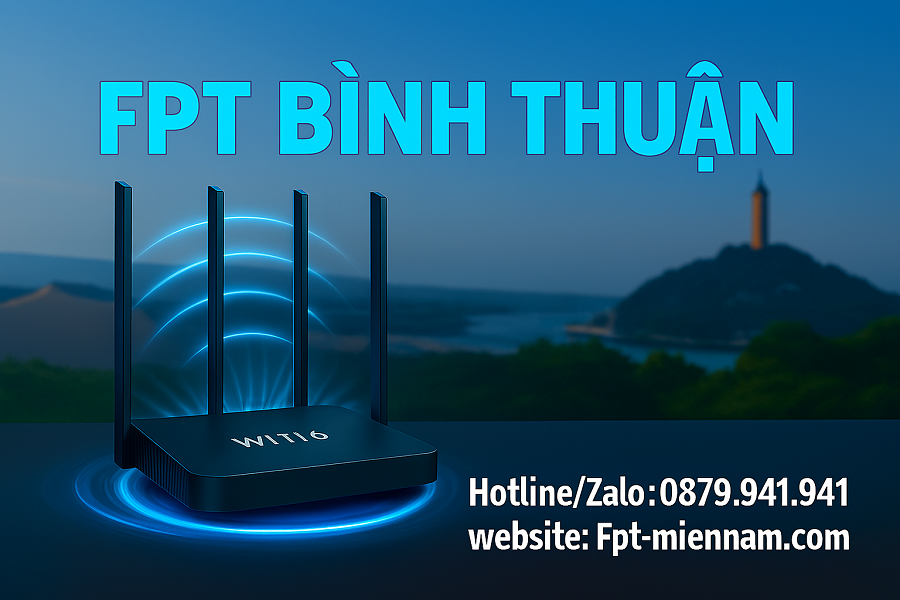 Lắp WiFi FPT Bình Thuận: Ưu Đãi "3 Không" – Thủ Tục Đơn Giản Nhất