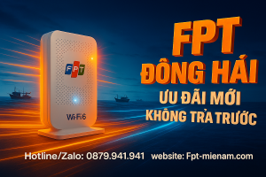 Lắp Wifi FPT Đông Hải – Ưu Đãi Mới, Kết Nối Siêu Tốc