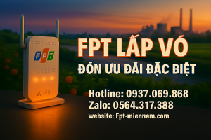 Lắp WiFi FPT Lấp Vò – Đón ưu đãi đặc biệt, lướt web cực nhanh