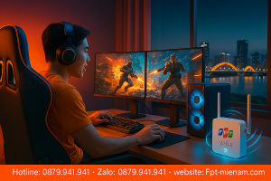Lắp WiFi FPT Liên Chiểu Cho Game & Streaming: Chấm Dứt Tình Trạng Giật Lag