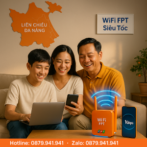 Lắp WiFi FPT Liên Chiểu Cho Hộ Gia Đình – Tốc Độ Mạnh & Ưu Đãi Khủng