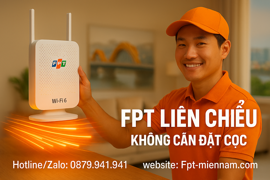 Lắp WiFi FPT Liên Chiểu: Tốc Độ Siêu Tốc, Không Cọc, Lắp Ngay 24h