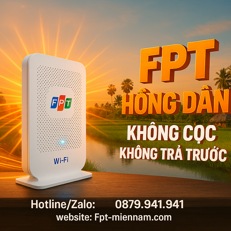 Lắp Wifi FPT ở Hồng Dân – Ưu Đãi Mới Nhất, Không Lo Về Giá