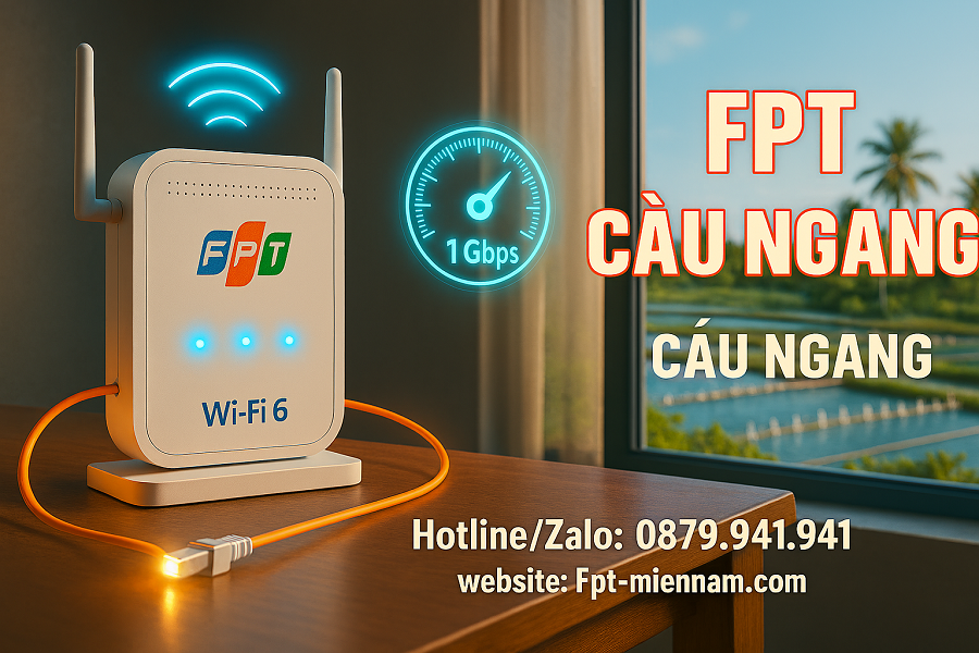 Lắp WiFi FPT Tại Cầu Ngang – Ưu Đãi Cập Nhật Mới Nhất