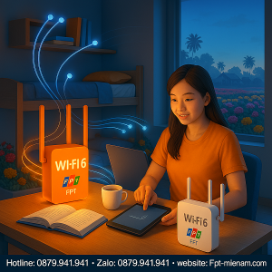 Lợi ích Wifi FPT Sa Đéc cho học sinh & sinh viên: Học tập và Giải trí không giới hạn