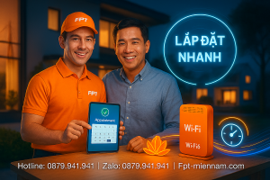 Quy trình hẹn lắp FPT Cao Lãnh: Nhanh chóng, Chuyên nghiệp, Tận tâm