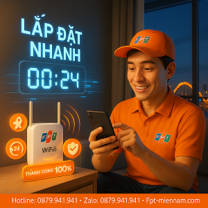 Quy Trình Lắp WiFi FPT Hải Châu Nhanh – Có Mạng Ngay Trong Ngày