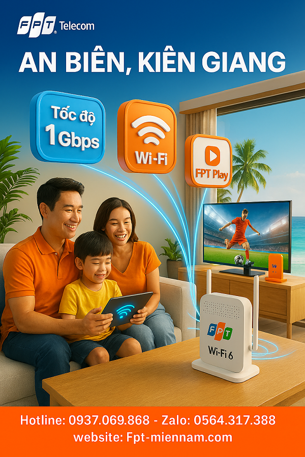 So Sánh Các Gói FPT Phù Hợp Với Hộ Gia Đình Tại An Biên