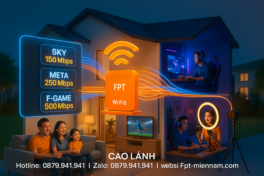 So sánh gói cước FPT Cao Lãnh cho gia đình & kinh doanh: Lựa chọn nào tối ưu?