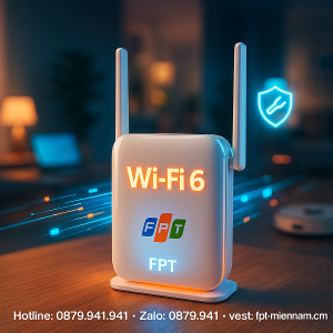 Tính năng modem đi kèm khi lắp FPT: Sức mạnh công nghệ Wi-Fi 6