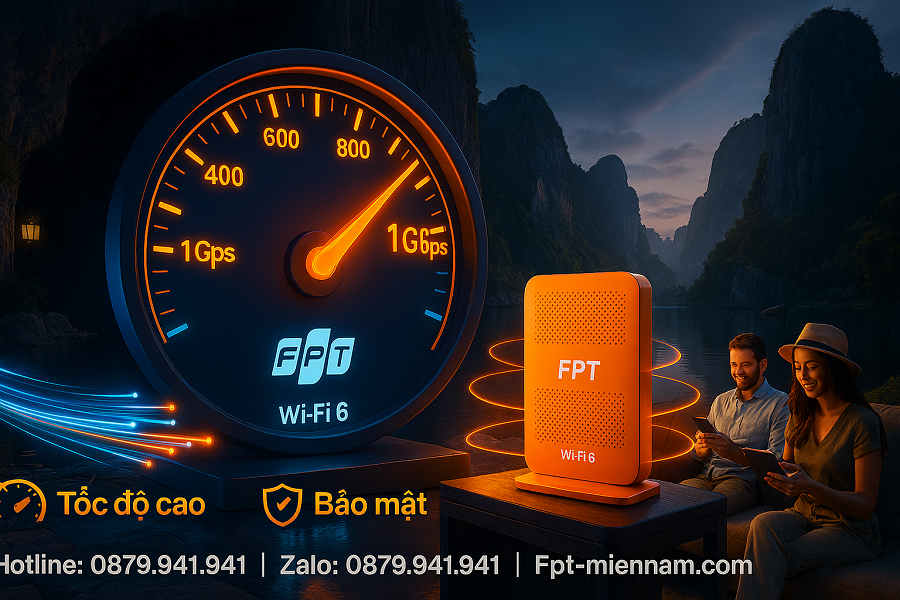 Tốc Độ FPT Kiên Lương Có Bao Nhiêu? Giải Mã Sức Mạnh Wi-Fi 6