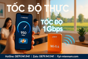 Tốc độ FPT Thanh Bình: Thực tế vs quảng cáo – Review từ người dùng