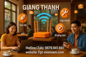 Wi Fi FPT Cho Kinh Doanh Tại Giang Thành: Đòn Bẩy Tăng Trưởng Doanh Thu