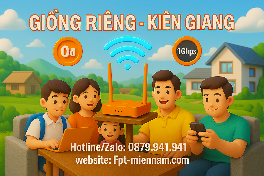 Wi Fi FPT Giồng Riềng – Dành Cho Ai? Lựa Chọn Nào Tối Ưu Nhất?
