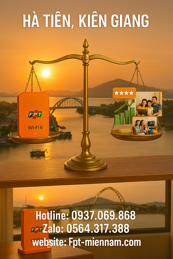 Wi-Fi FPT Hà Tiên Có Đáng Đầu Tư? 5 Lý Do Bạn Nên Quyết Định Ngay