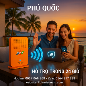 Wi-Fi FPT Phú Quốc – Tốc Độ Cao Nâng Tầm Kinh Doanh Du Lịch