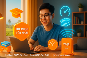 Wi Fi FPT tốt nhất cho học sinh Thanh Bình: Học tập bứt phá, kết nối tương lai