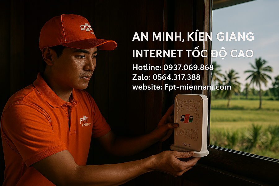 WiFi FPT An Minh: Đăng Ký Hôm Nay, Lắp Ngay Trong Ngày!