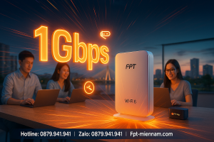 WiFi FPT Cẩm Lệ – Bứt Phá Giới Hạn Với Tốc Độ Internet 1Gbps
