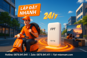 WiFi FPT Cẩm Lệ – Dịch Vụ Đăng Ký Và Lắp Đặt Nhanh Trong Ngày