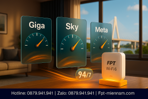 WiFi FPT Cẩm Lệ – So Sánh Chi Tiết Các Gói Cước Internet