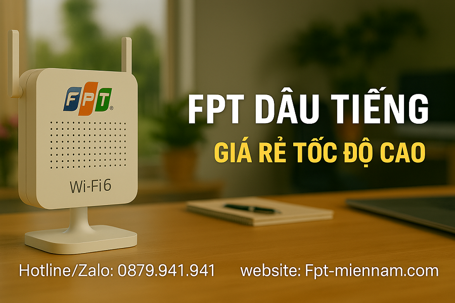 Wifi FPT Dầu Tiếng – Giá Rẻ Tốc Độ Cao cho Mọi Nhà