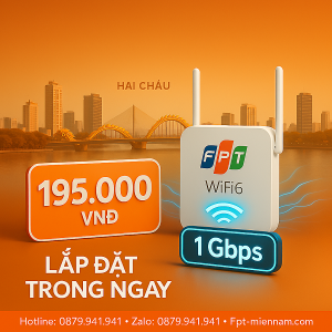 WiFi FPT Hải Châu Giá Bao Nhiêu? Cập Nhật Ưu Đãi Mới Nhất