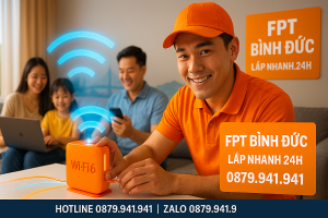 FPT Telecom tại Phường Bình Đức – Giải pháp lắp đặt Wi-Fi tại chỗ nhanh chóng