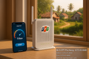 Lắp Wi-Fi FPT Xã Phú Hưng: Giải Pháp Mạng Tốc Độ Cao Cho Gia Đình