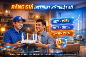 Bảng giá mạng FPT Duyên Hải chi tiết từng gói cước