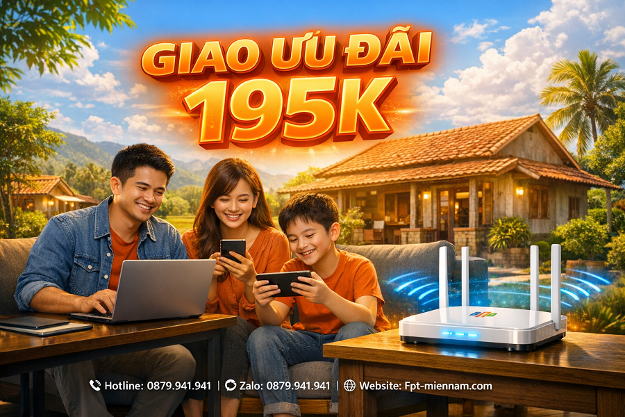 Bùng nổ chương trình lắp mạng FPT Tân Phú giá ưu đãi năm