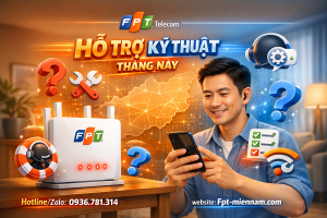 Cách xử lý sự cố WiFi FPT tại Càng Long đơn giản tại nhà