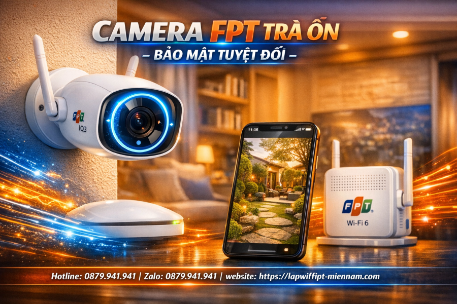 Camera FPT Trà Ôn – Giải pháp an ninh thông minh cho mọi nhà