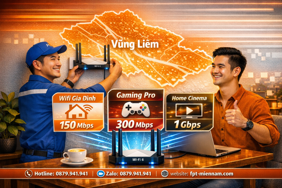 Chia sẻ kinh nghiệm chọn mạng FPT Vũng Liêm phù hợp nhất