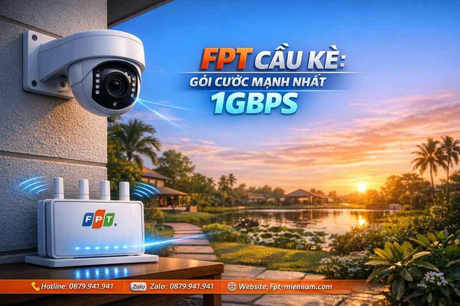Combo internet + truyền hình FPT Cầu Kè giá bao nhiêu? Ưu đãi mới nhất