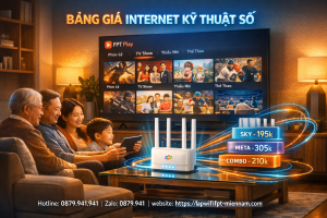 Combo Internet + Truyền hình FPT Duyên Hải giá bao nhiêu?