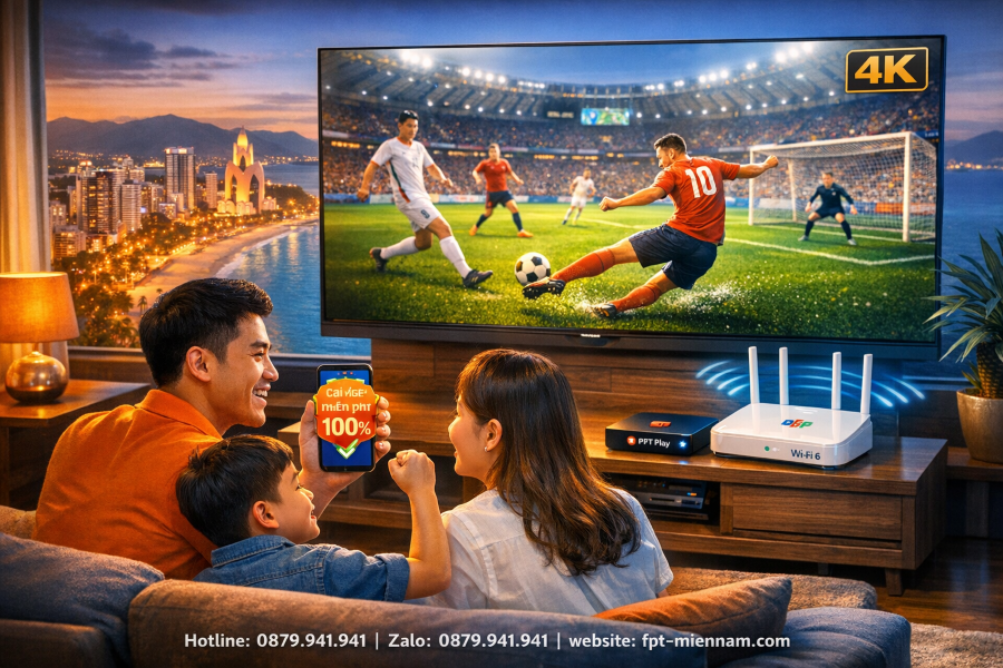 Combo Internet + Truyền hình FPT Nha Trang có gì hấp dẫn?