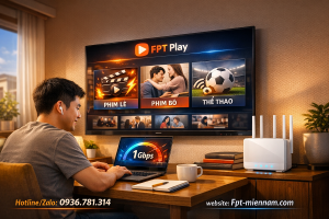 Combo WiFi + Truyền hình FPT Cầu Ngang: Giải trí đỉnh cao, tiết kiệm tối đa