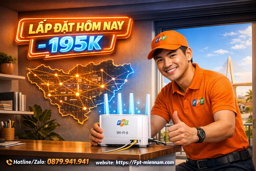 Đăng Ký Internet FPT Đức Hòa Lắp Nhanh Trong Ngày: Giải Pháp Cho Mọi Nhà