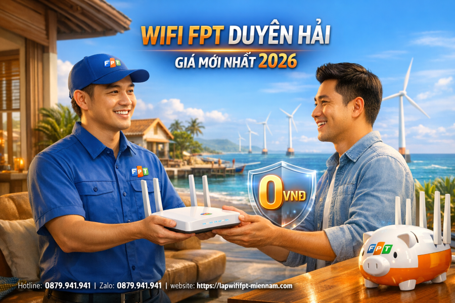 Đăng ký internet FPT Duyên Hải có cần đặt cọc không?