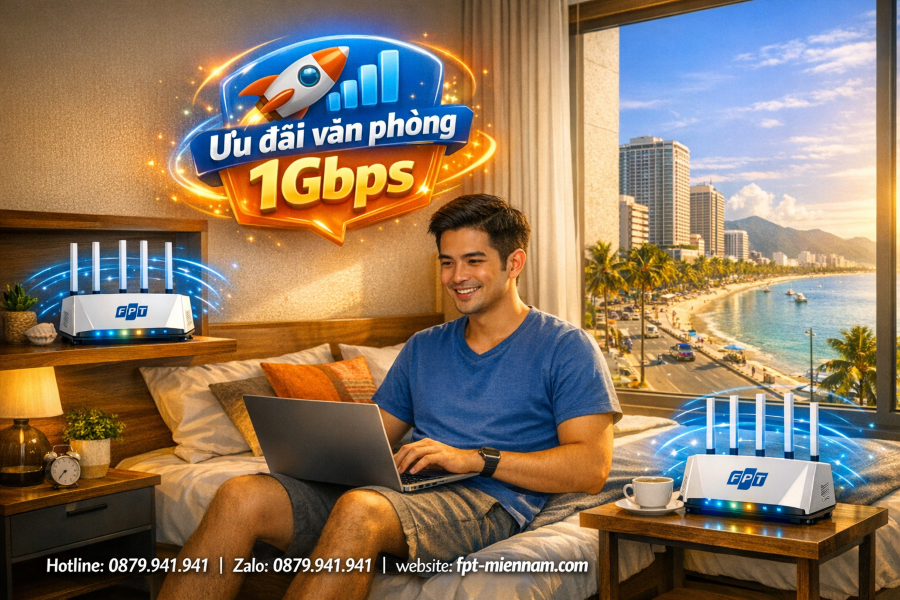 Đăng ký internet FPT Nha Trang cho nhà trọ: Giải pháp rẻ – khỏe – nhanh