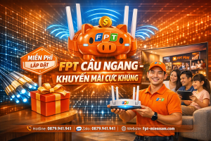 Đăng ký wifi FPT Cầu Ngang có khuyến mãi gì mới nhất?