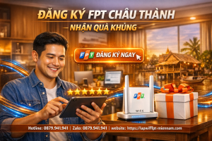 Đăng ký wifi FPT Châu Thành – Nhận ngay ưu đãi mới nhất
