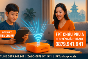 Dịch vụ FPT Phường Châu Phú A – Khuyến mãi tháng mới nhất